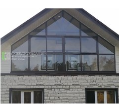 заказать остекление загородных домов